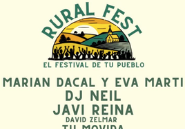 Dani Hernando y Esteban Perdiguero de Gestión Musical, lanzan 'Rural Fest', el festival que convierte los pueblos en epicentros culturales