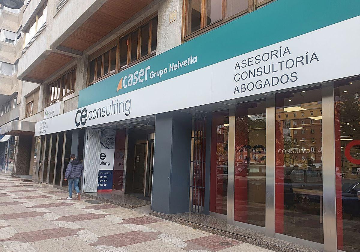 Fachada principal de Ce Consulting en Burgos.