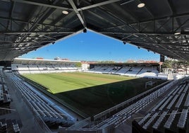 Estadio de El Plantío desde el Palco VIP Norte.