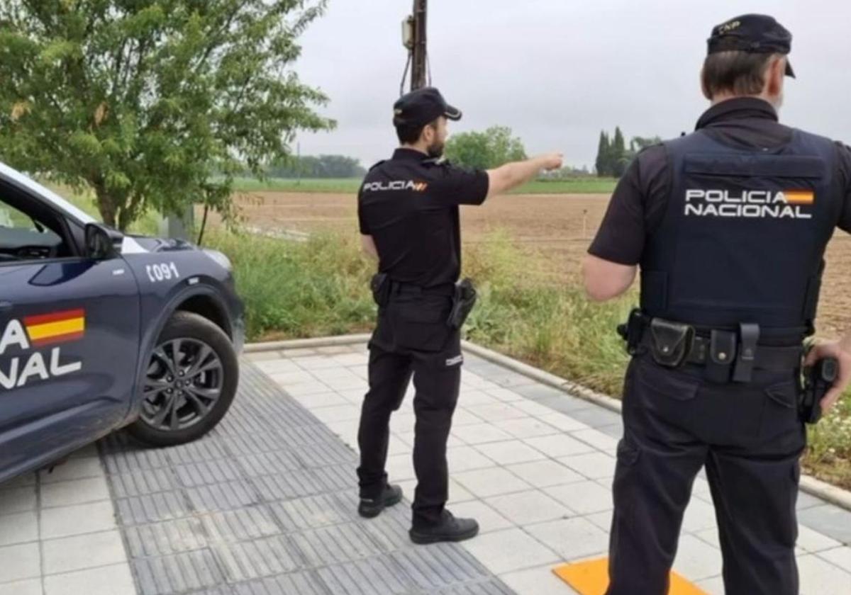 Imagen de archivo de la Policía Nacional durante la búsqueda de una persona.