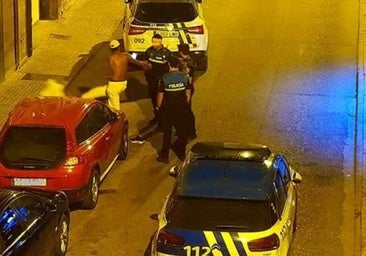 Un detenido en la enésima pelea en la calle Hospicio de Aranda