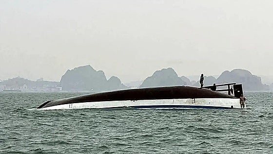Sigue la búsqueda de sobrevivientes tras naufragio en Vietnam que deja 38 muertos