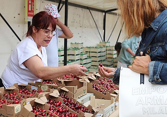 Día de las Cerezas en Burgos.