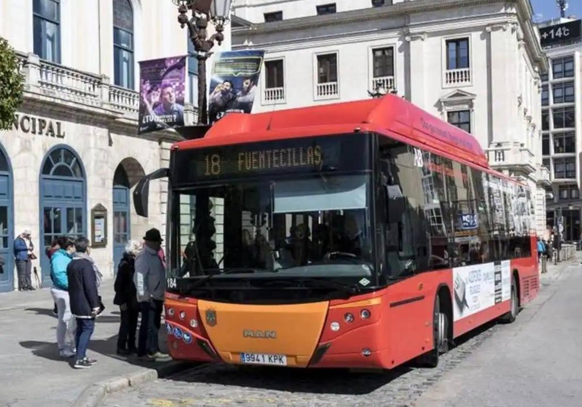 Los autobuses urbanos de Burgos sufrirán cambios a su llegada a la plaza del Cid.