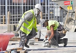 El sector de la construcción ha visto empeorar sus datos laborales.