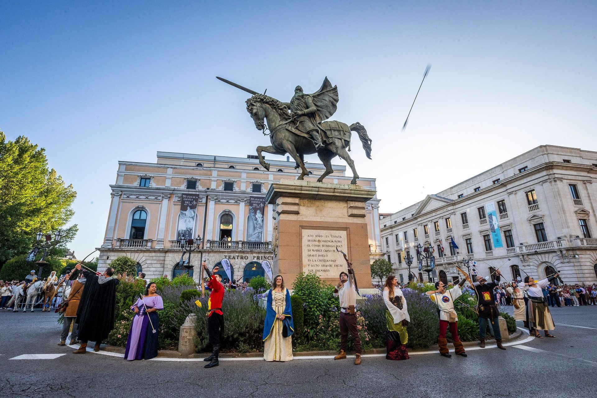 El desfile homenaje al Cid, en imágenes