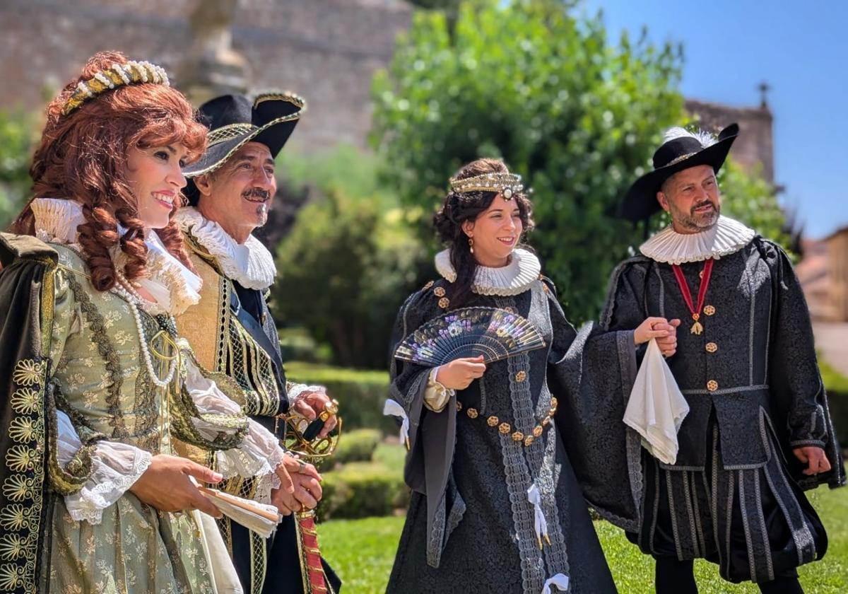 Los trajes de época no faltarán en la Fiesta Barroca de Lerma.