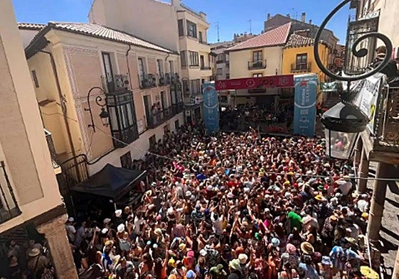 Concierto en la Plaza del Trigo en Aranda de Duero, en un pasada edición del Sonorama.