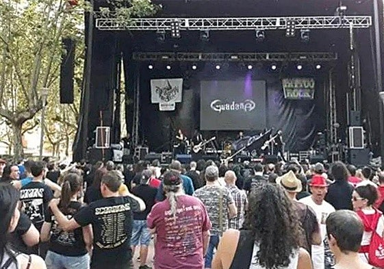 Edición anterior del Zurbaran Rock Burgos.