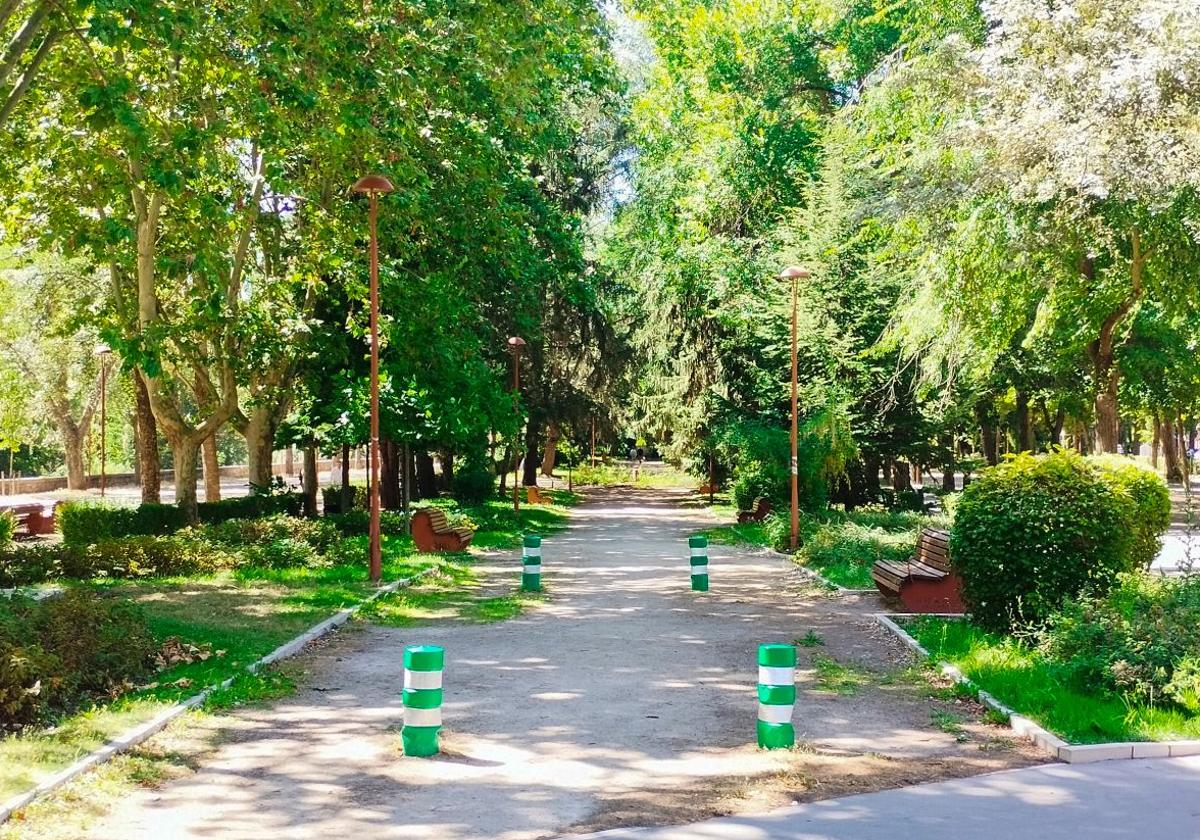 El Parque de la Isla es una de las zonas más frescas de Burgos.