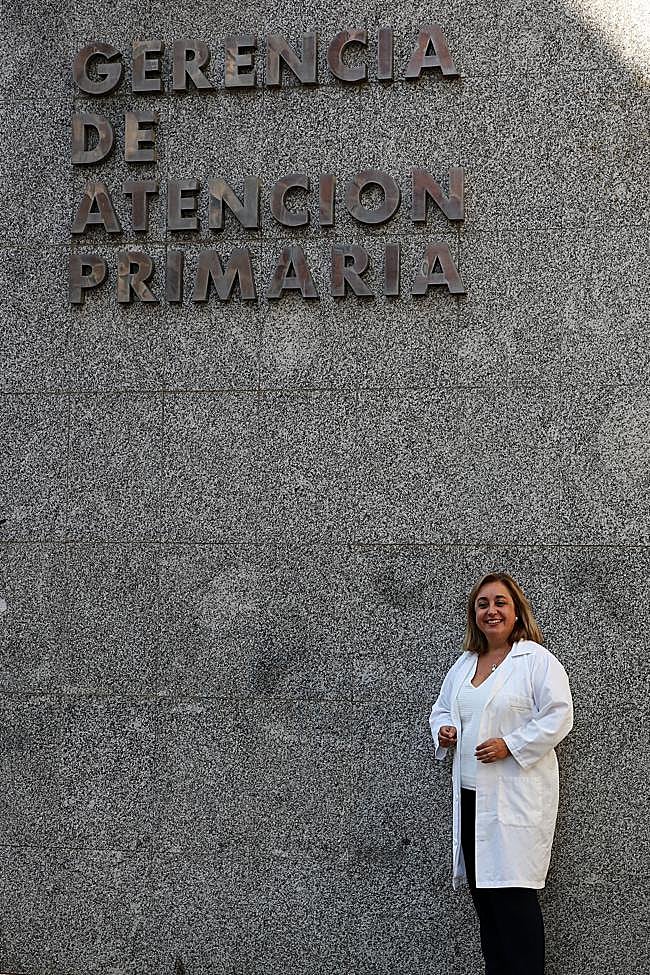 Eva Asensio, gerente de Atención Primaria de Burgos.