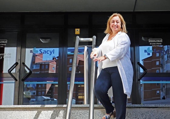 Eva Asensio, gerente de Atención Primaria de Burgos.
