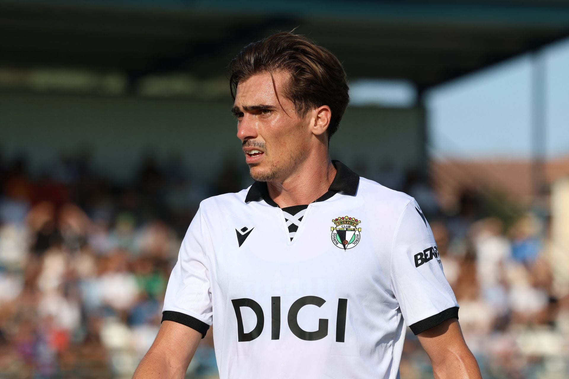 Todas las imágenes del tercer partido de pretemporada del Burgos CF