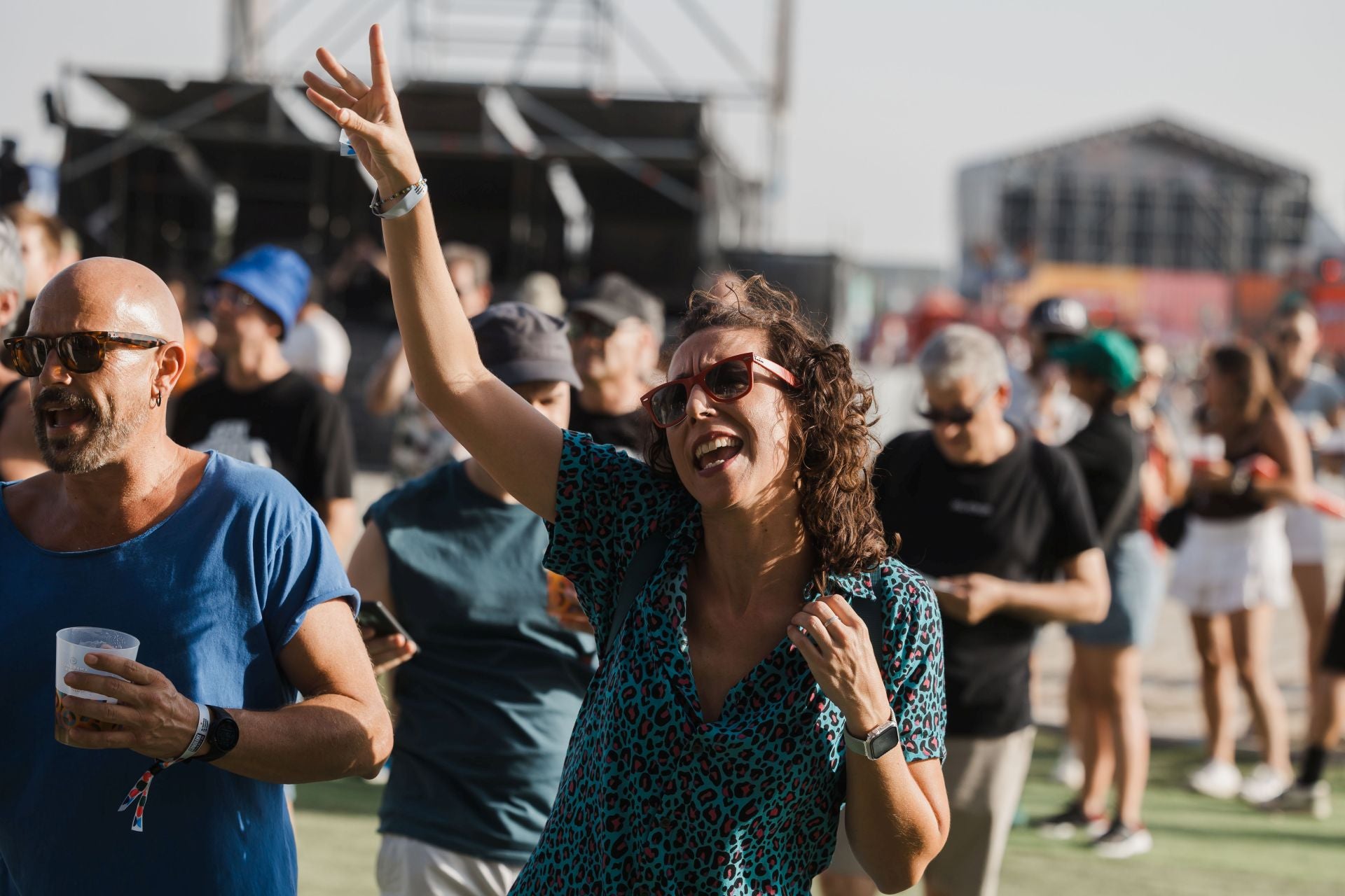 Imágenes de los conciertos de la primera jornada del Sonorama 2025