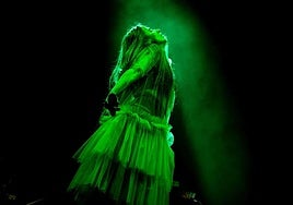 Zahara durante su actuación en Sonorama