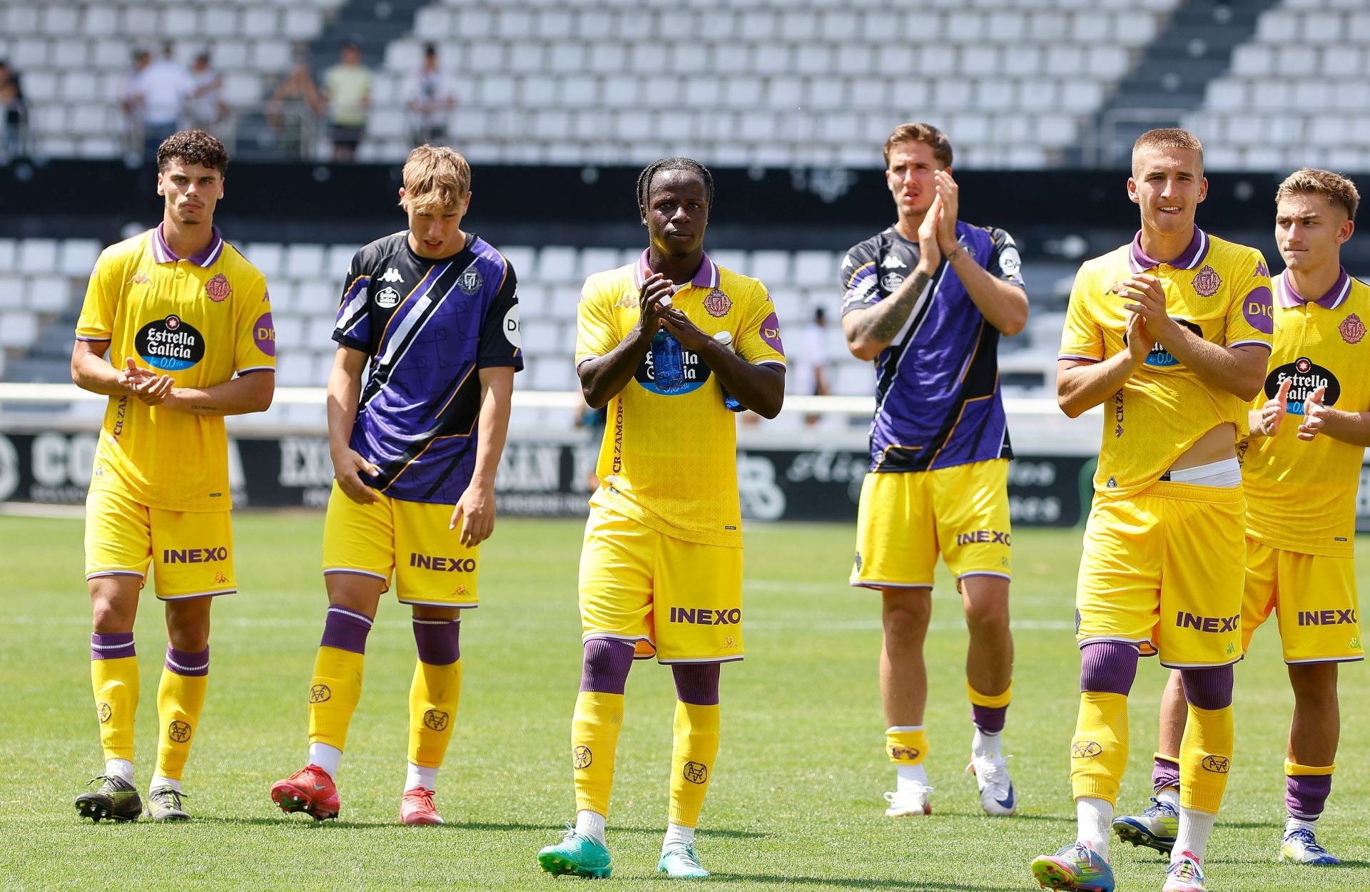 Todas las imágenes del cuarto y último partido de pretemporada del Burgos CF