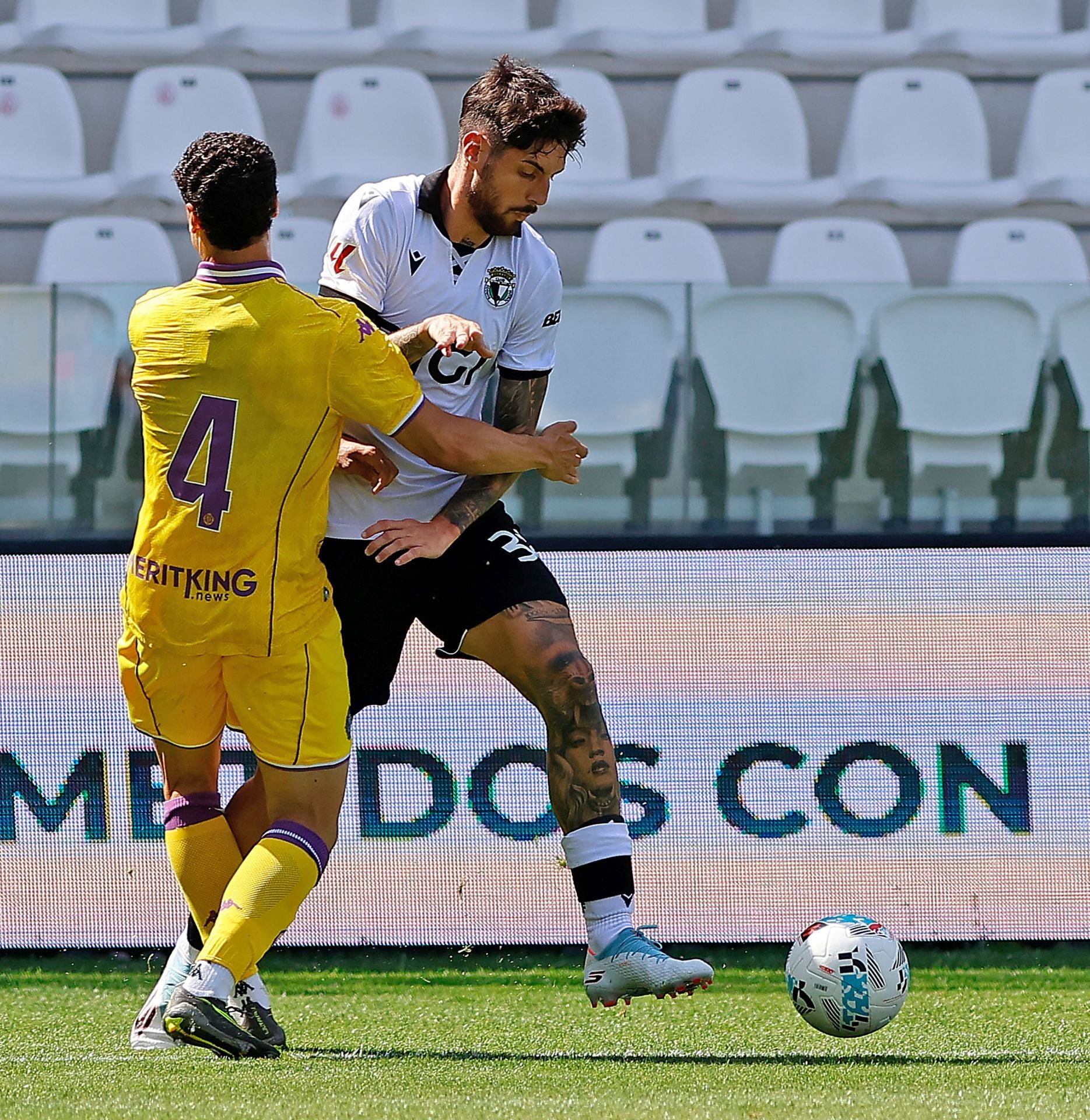 Todas las imágenes del cuarto y último partido de pretemporada del Burgos CF