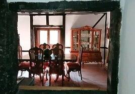 Interior de la Casa de Doña Sancha, en Covarrubias.
