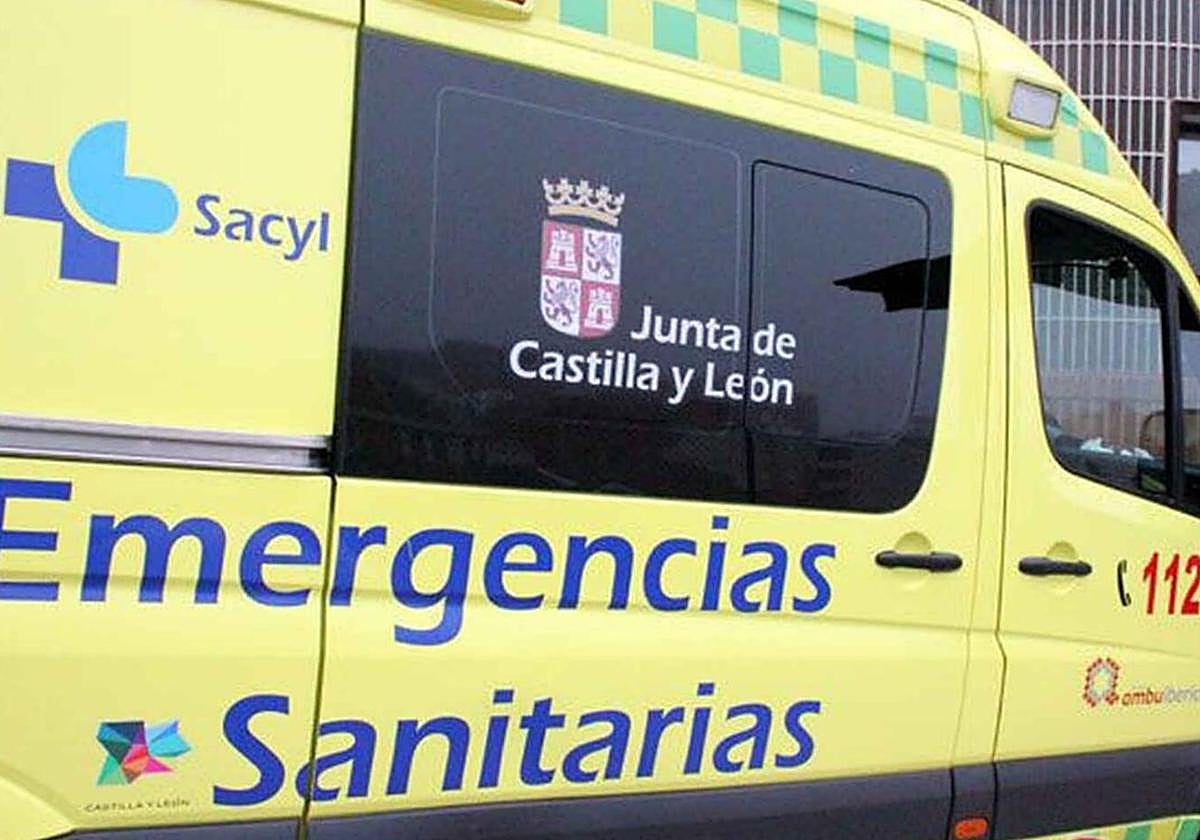 Ambulancia del Sacyl.