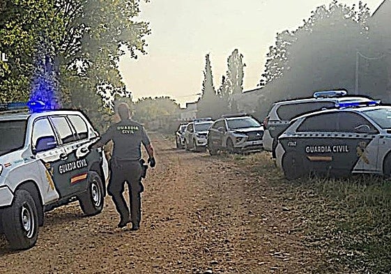 Operativo de búsqueda del hombre en la zona de Melgar.