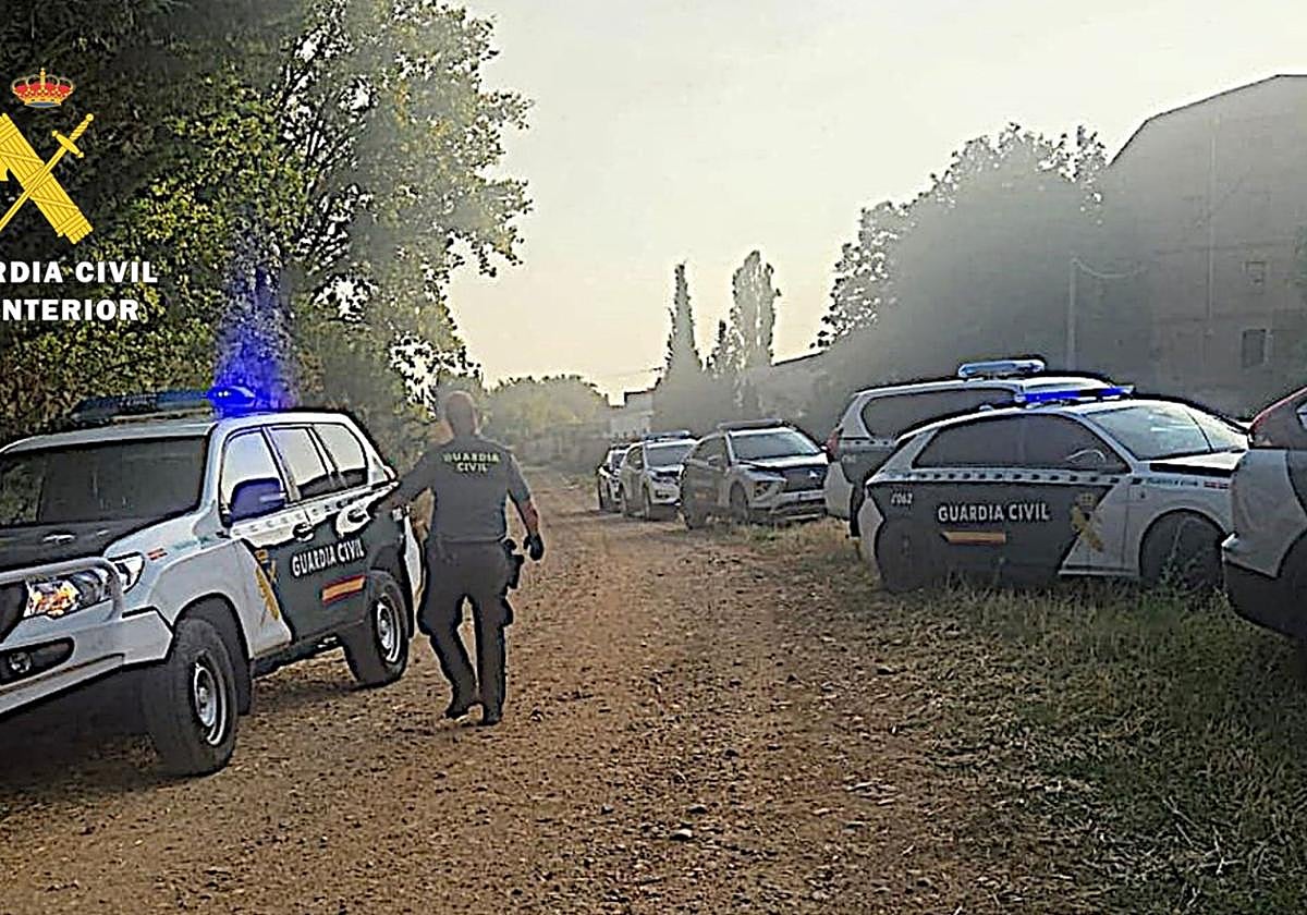 Operativo de búsqueda del hombre en la zona de Melgar.