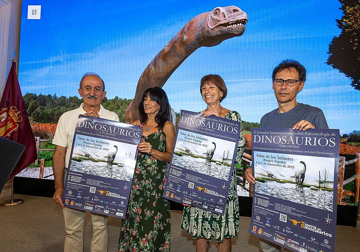 Presentación de las X Jornadas Internacionales sobre Paleontología de Dinosaurios.
