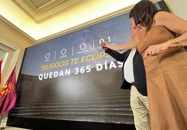 La Diputación de Burgos quiere contar con Felipe VI para el eclipse de sol de 2026