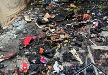 Detenidos tres menores en Miranda por prender fuego a un sin techo y a un puesto ambulante