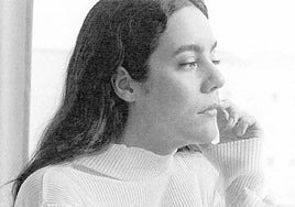 La cantante Valeria Castro.