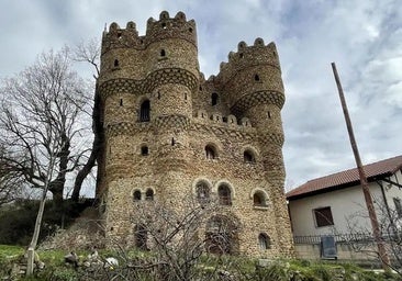 El sorprendente castillo de Burgos que un vecino levantó con sus propias manos