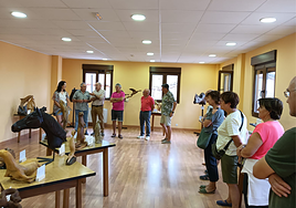 Exposición de Francisco González en Hacinas