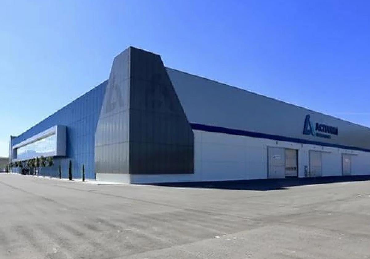 Planta de Aciturri, una de las emrpesas que mayor capacidad de captar fondos europeos.