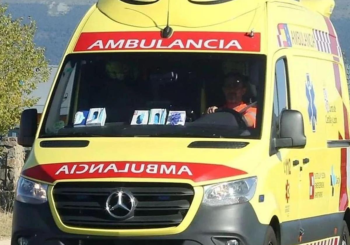 Ambulancia del Sacyl.