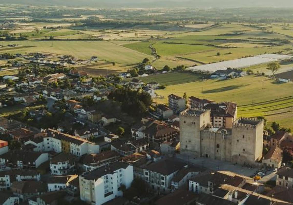 Vista de Medina de Pomar, en Burgos.