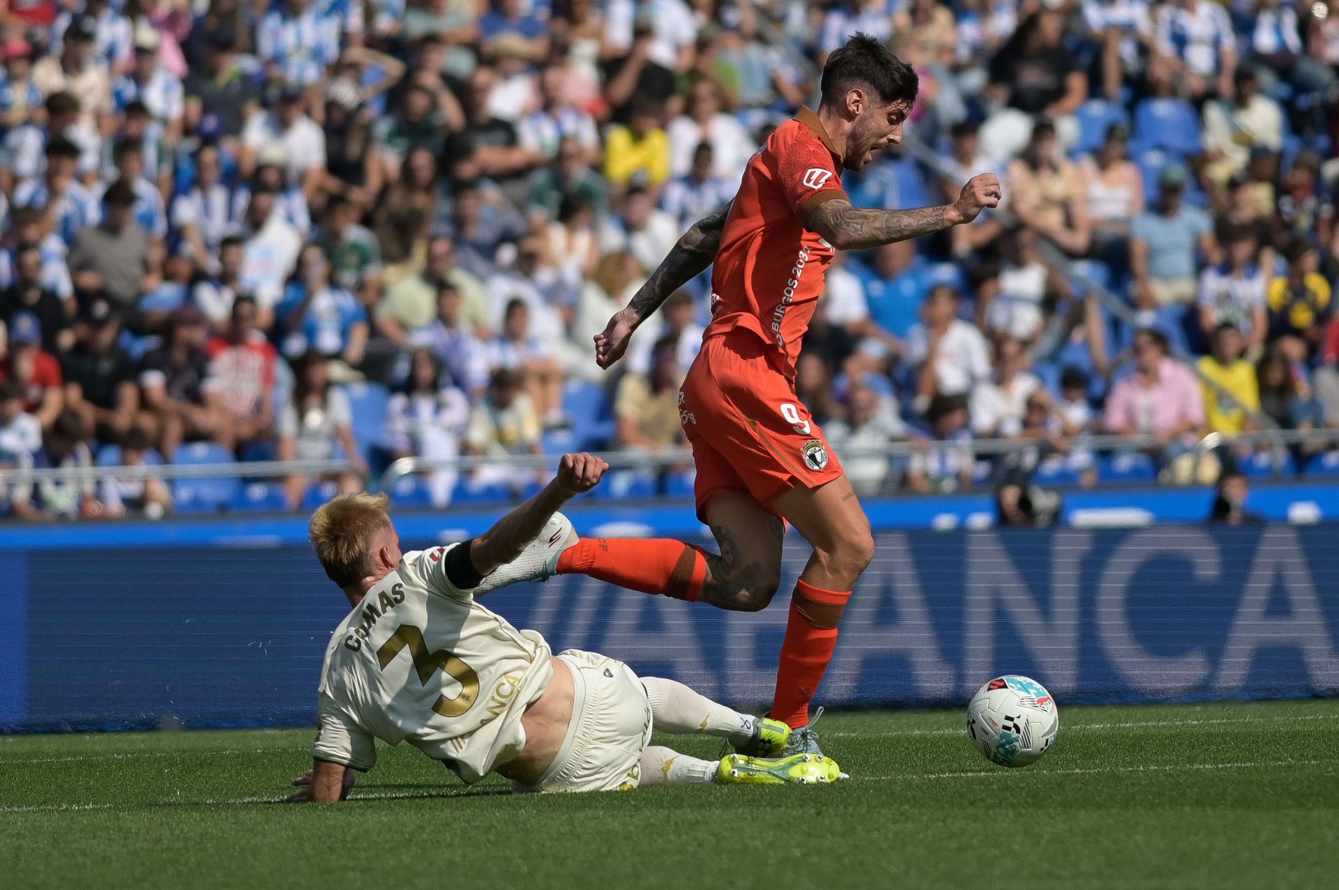 Así ha sido en imágenes el empate entre el Deportivo y el Burgos CF