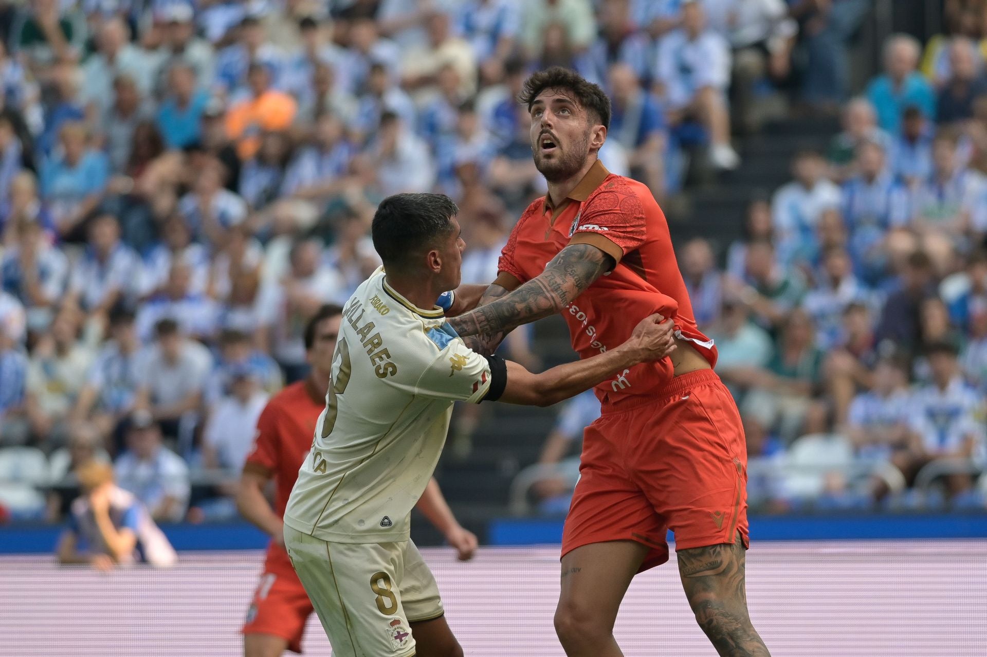 Así ha sido en imágenes el empate entre el Deportivo y el Burgos CF