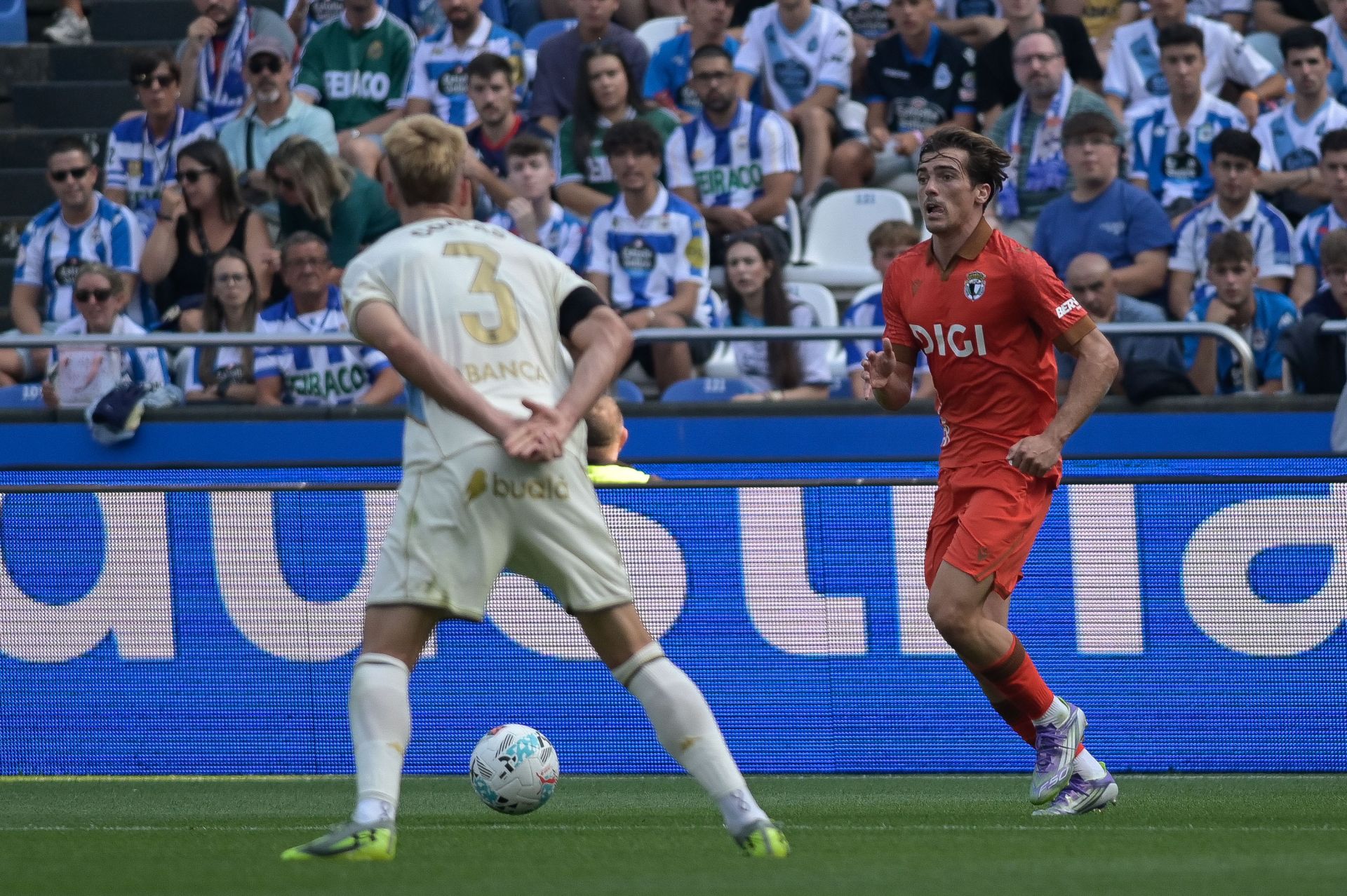 Así ha sido en imágenes el empate entre el Deportivo y el Burgos CF