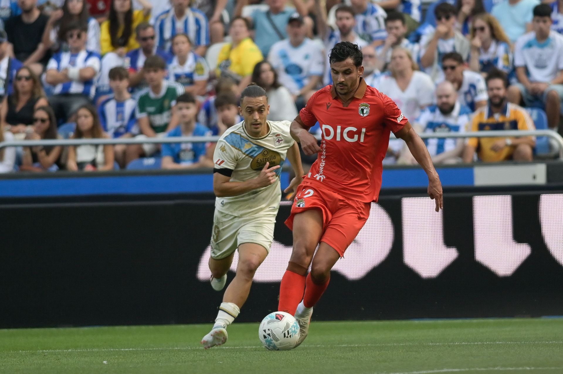 Así ha sido en imágenes el empate entre el Deportivo y el Burgos CF