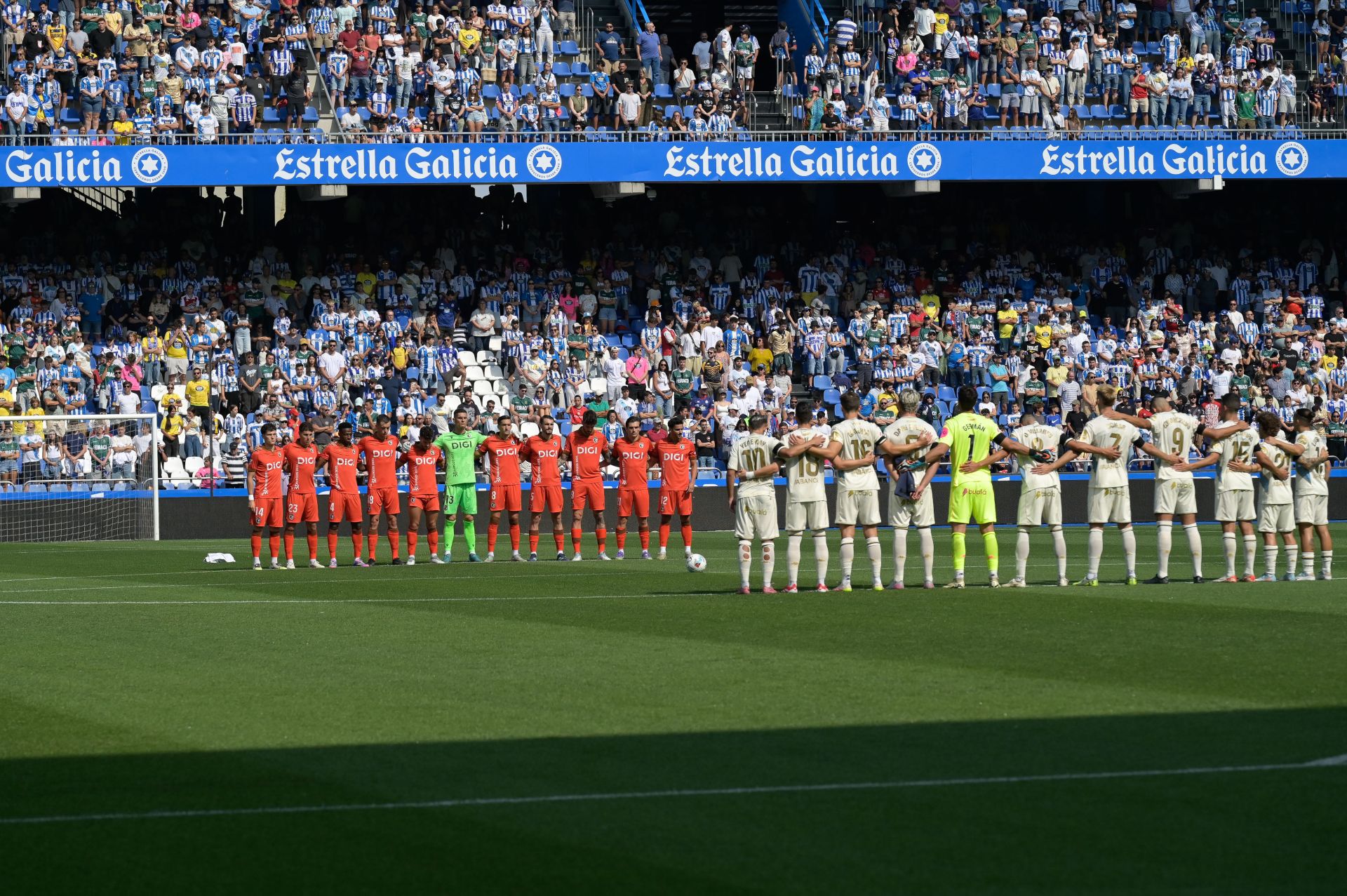 Así ha sido en imágenes el empate entre el Deportivo y el Burgos CF