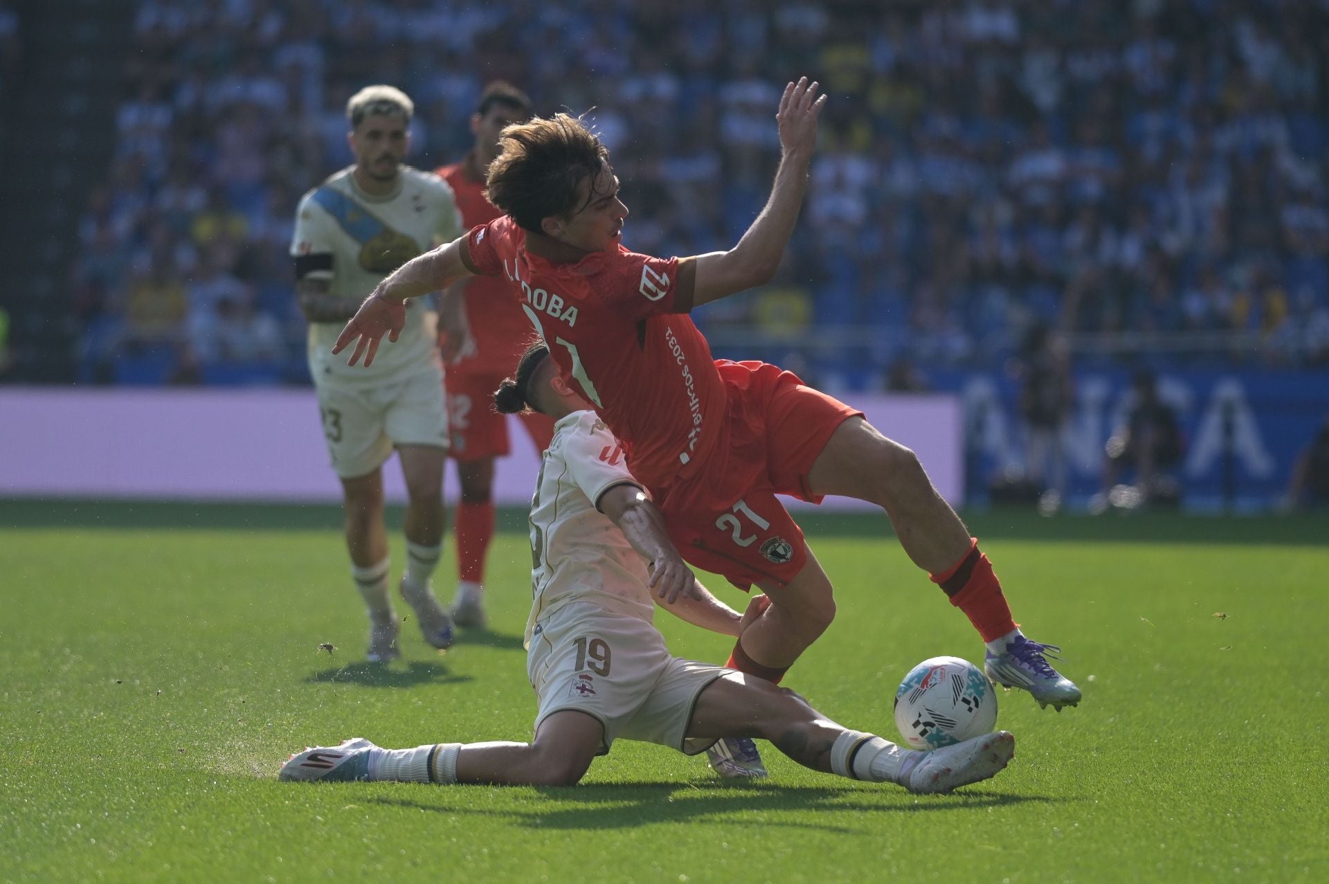 Así ha sido en imágenes el empate entre el Deportivo y el Burgos CF
