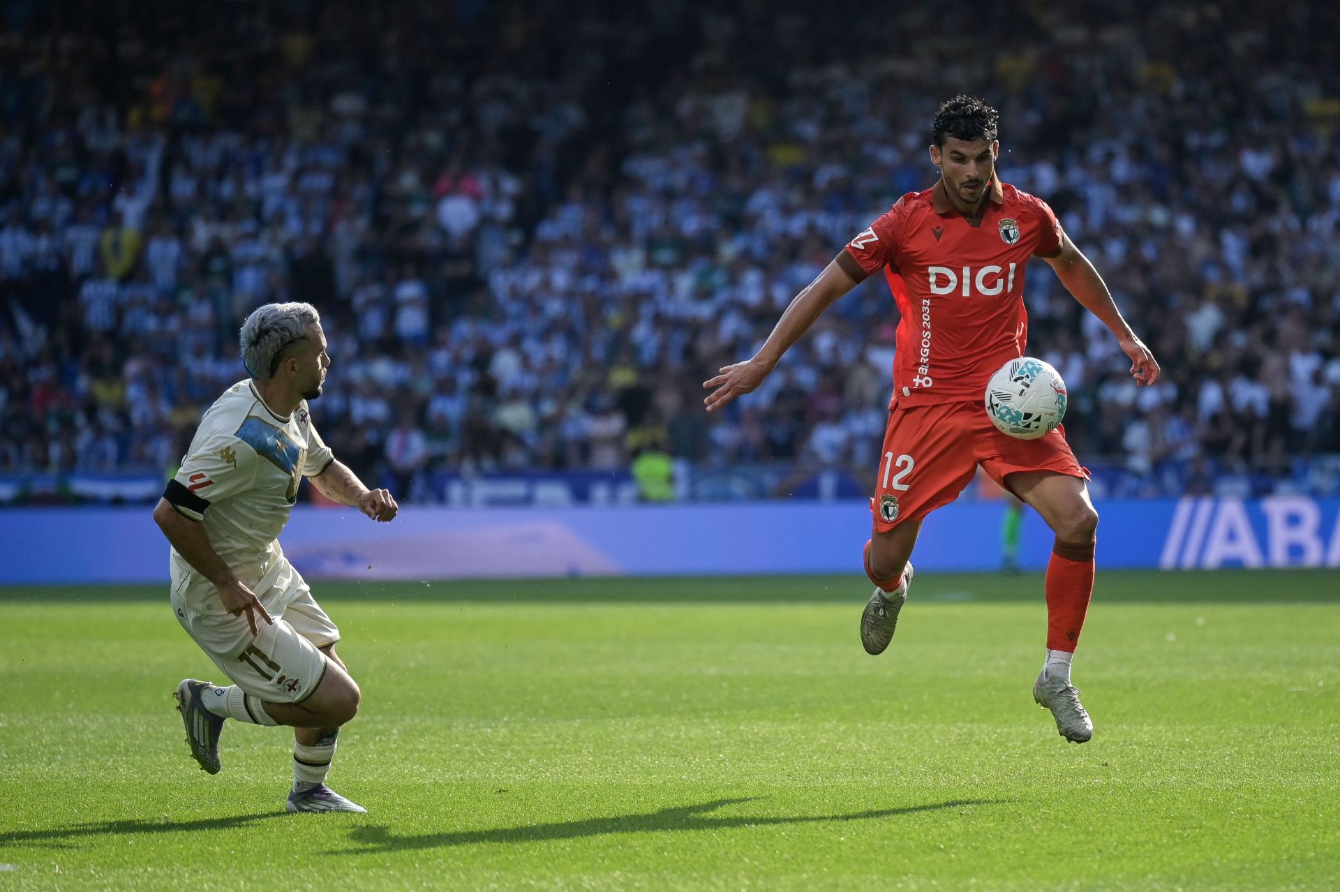 Así ha sido en imágenes el empate entre el Deportivo y el Burgos CF