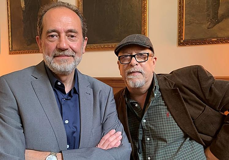 Joaquín Chacón (izda.) y Bobby Martínez.