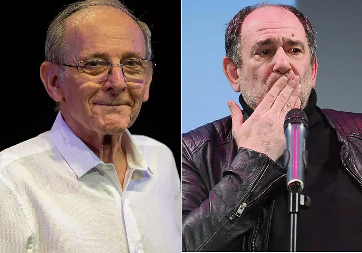 Emilio Gutiérrez Caba (izda.) y Karra Elejalde.