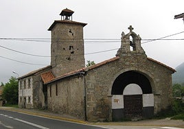Vista de Villasante, en Merindad de Montija, Burgos.