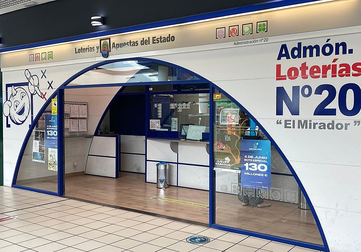 Administración de Burgos donde se ha validado el boleto.