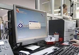 Sistema informático interno de Sacyl.