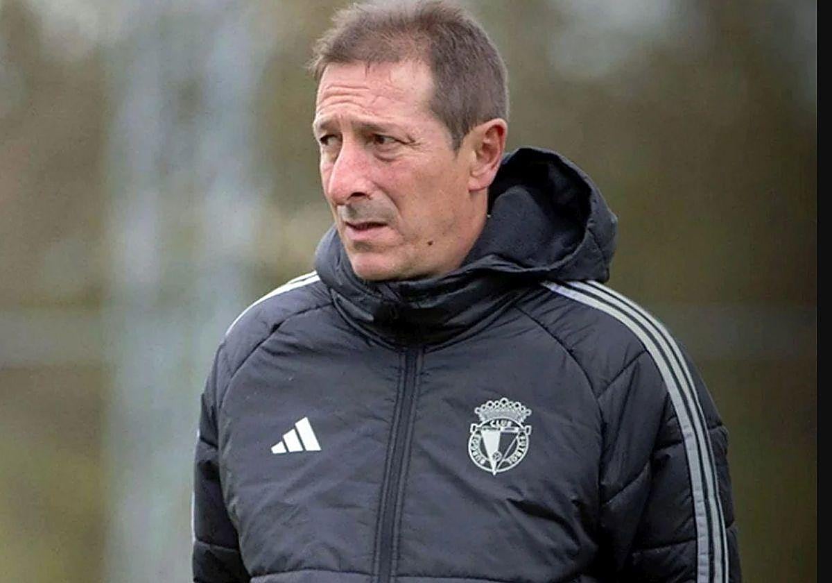 Luis Miguel Ramis, técnico del Burgos CF.