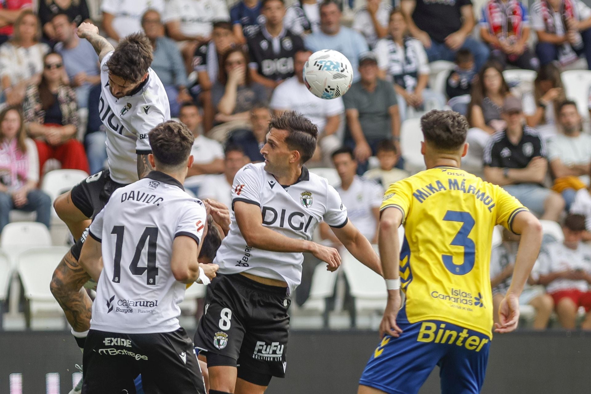 El Burgos CF - UD Las Palmas, en imágenes