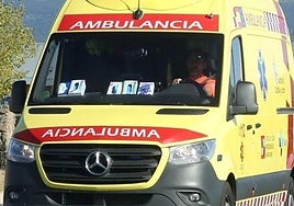 Ambulancia de Sacyl.