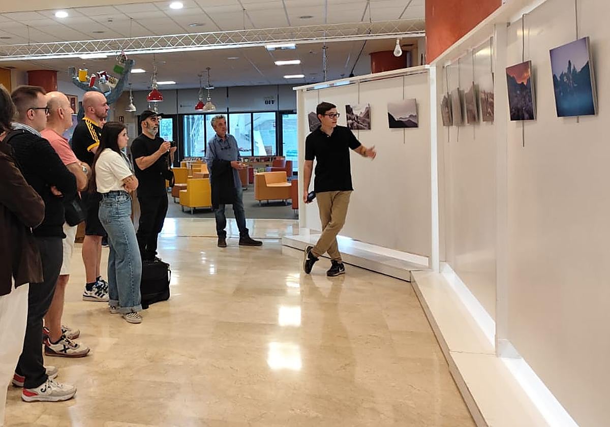 Contreras explica su experiencia en la Universidad de Burgos